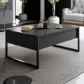 Sofabord LUXE 40x90 cm antracit/sort