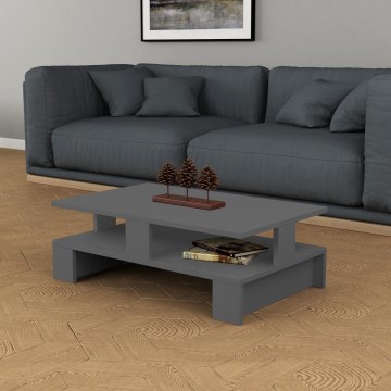 Sofabord MANSU 27,5x80 cm antracit