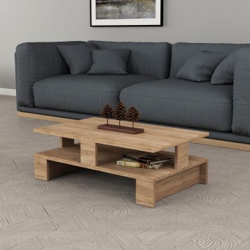 Sofabord MANSU 27,5x80 cm brun