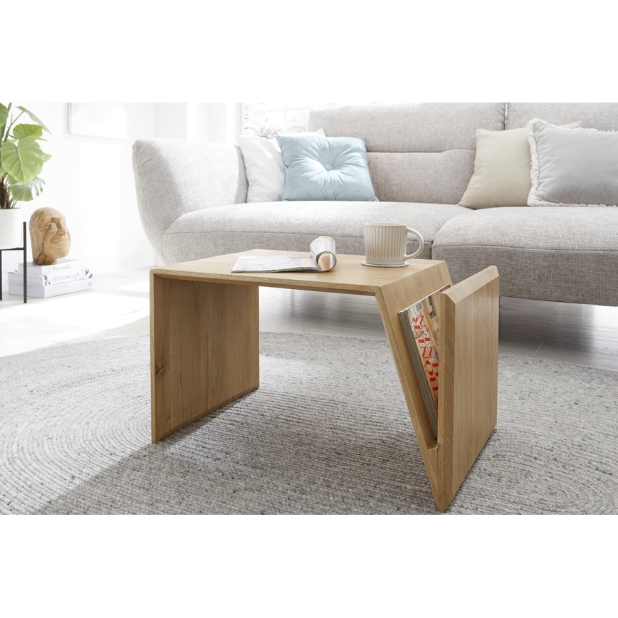 PRISM sofabord med lodret og vandret justering, 60x40 cm, eg