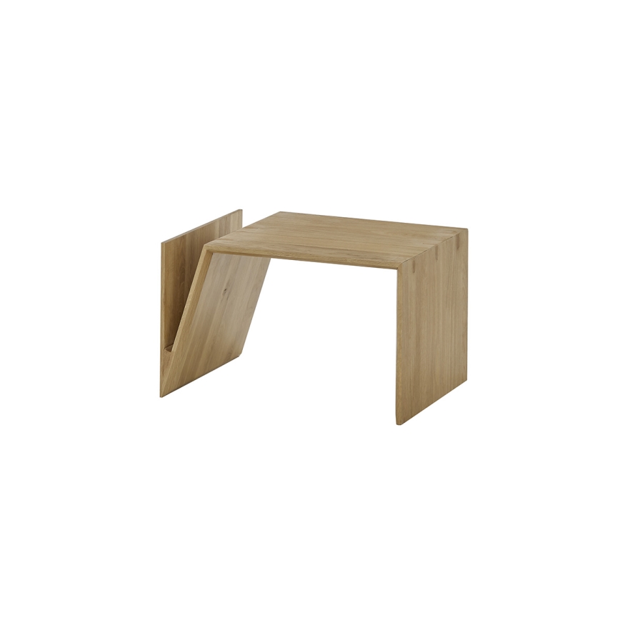 PRISM sofabord med lodret og vandret justering, 60x40 cm, eg