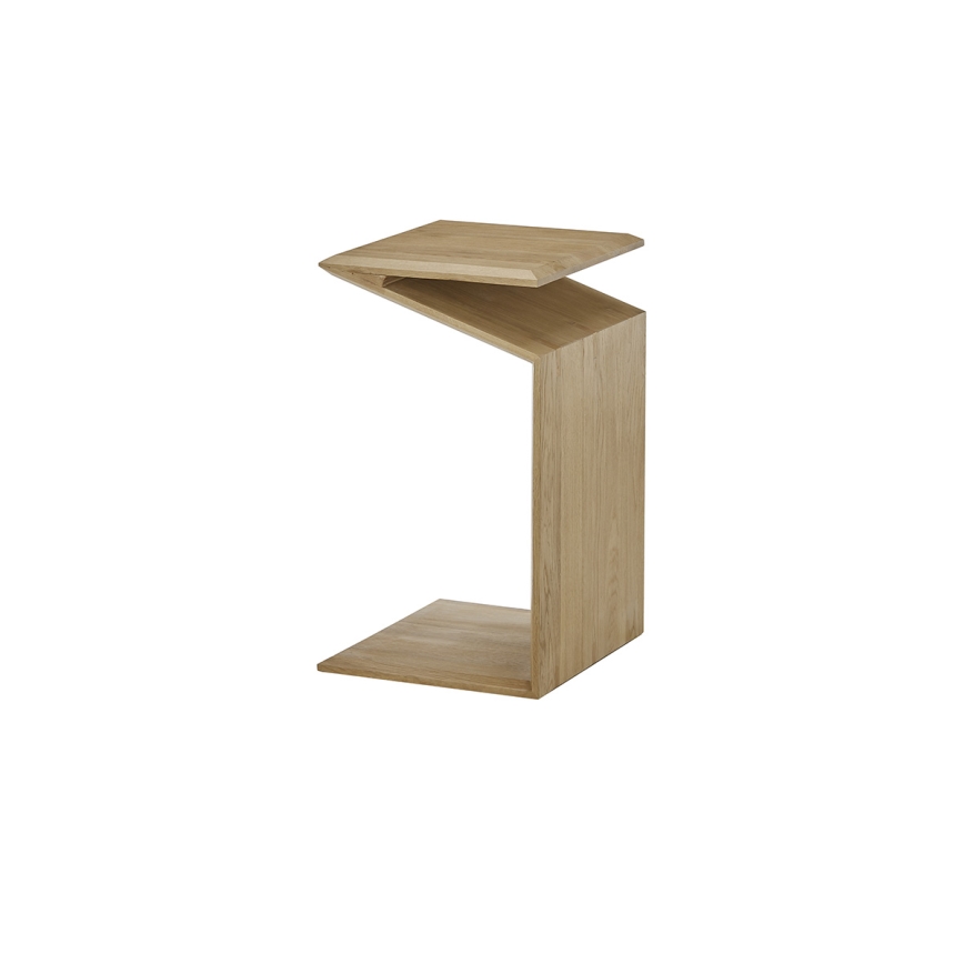 PRISM sofabord med lodret og vandret justering, 60x40 cm, eg