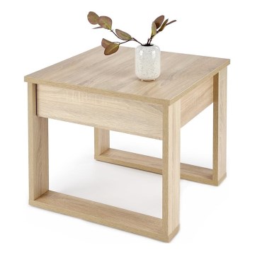 Sofabord med skuffe NEA 52x60 cm eg sonoma