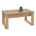 Sofabord med skuffer NEA 52x110 cm brun/eg wotan