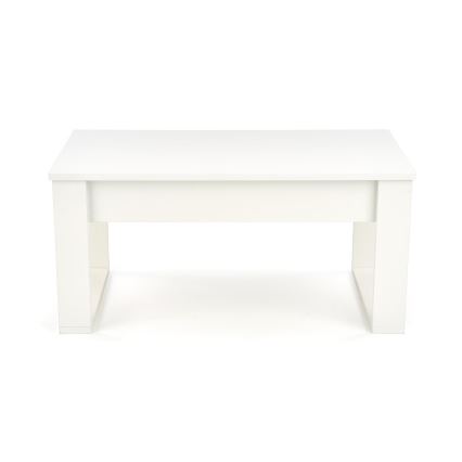 Sofabord med skuffer NEA 52x110 cm hvid