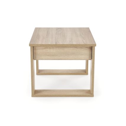 Sofabord med skuffe NEA 52x60 cm eg sonoma