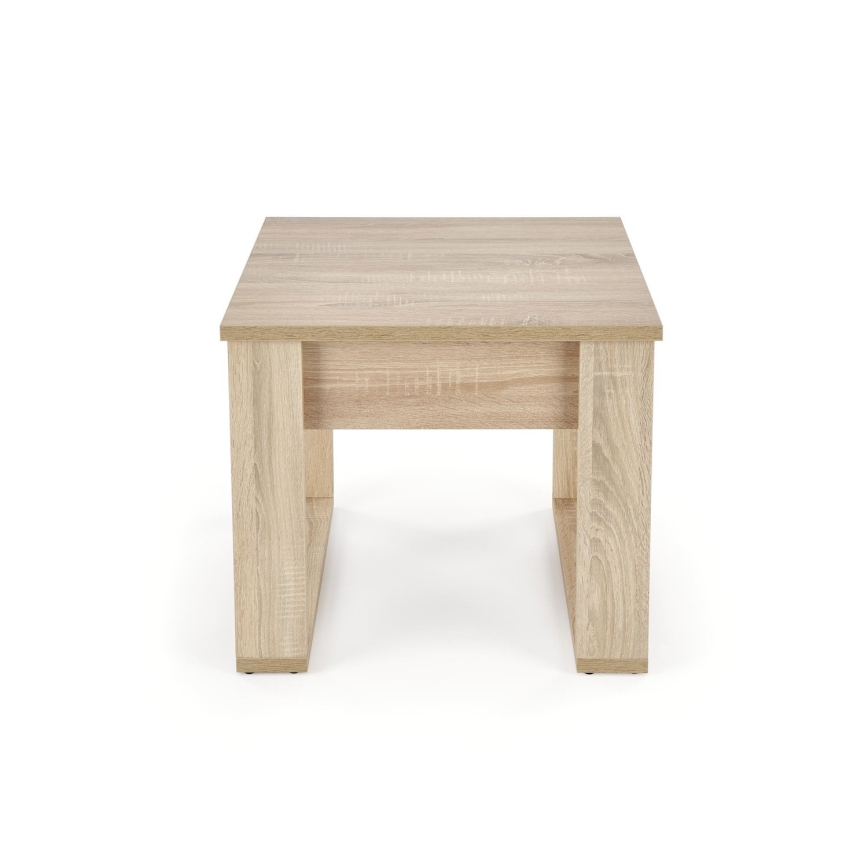 Sofabord med skuffe NEA 52x60 cm eg sonoma