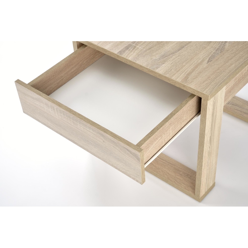 Sofabord med skuffe NEA 52x60 cm eg sonoma