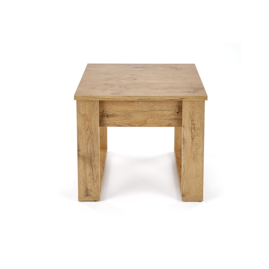 Sofabord med skuffe NEA 52x60 cm eg wotan