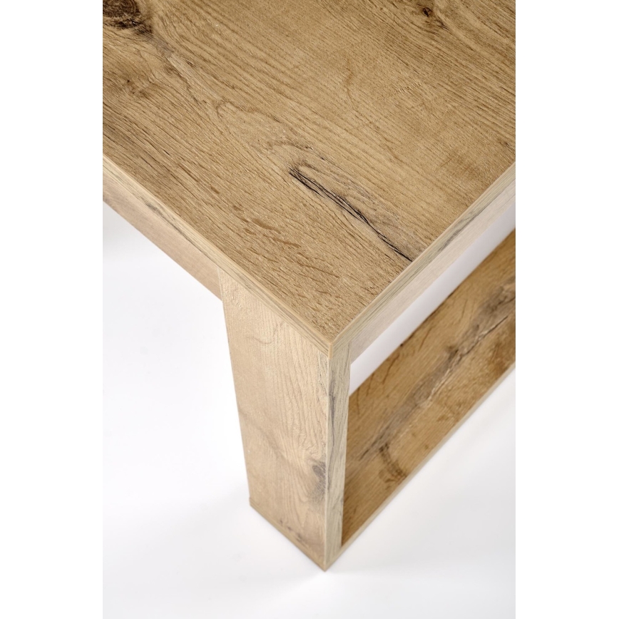 Sofabord med skuffe NEA 52x60 cm eg wotan