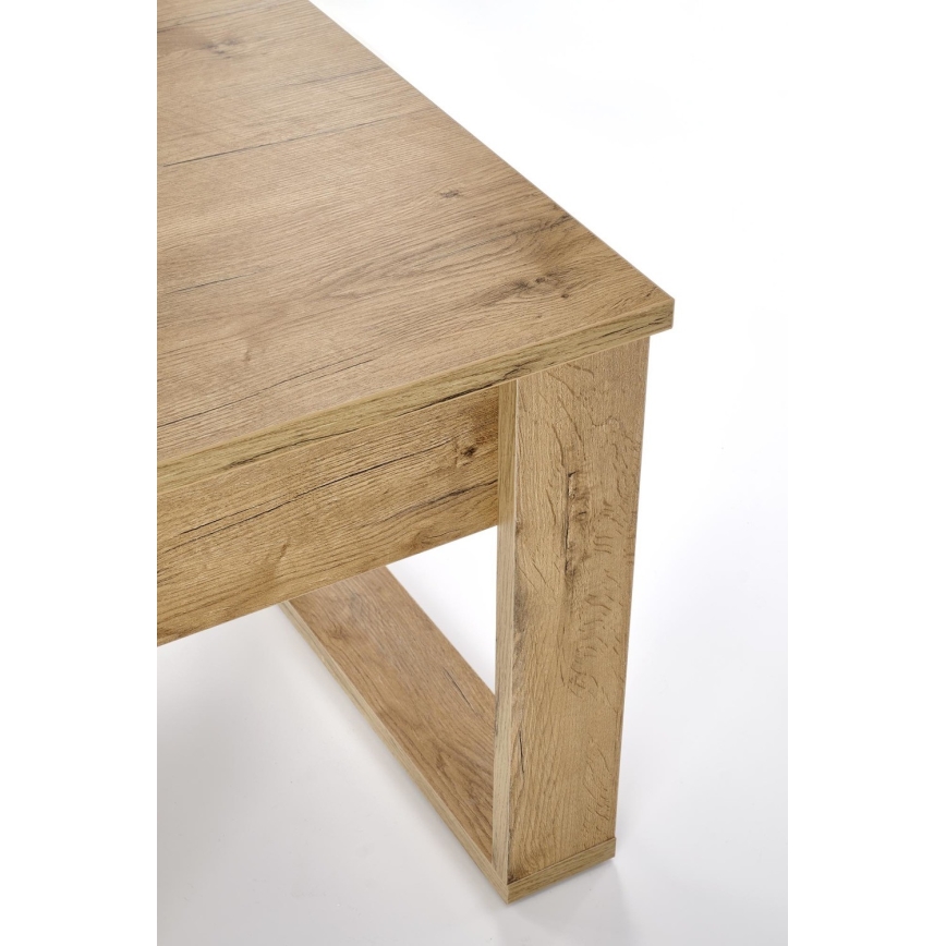 Sofabord med skuffe NEA 52x60 cm eg wotan