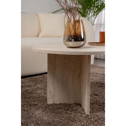 Sofabord NEL 119x60 cm beige