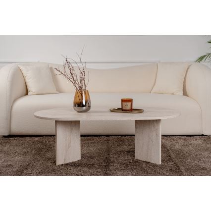 Sofabord NEL 119x60 cm beige