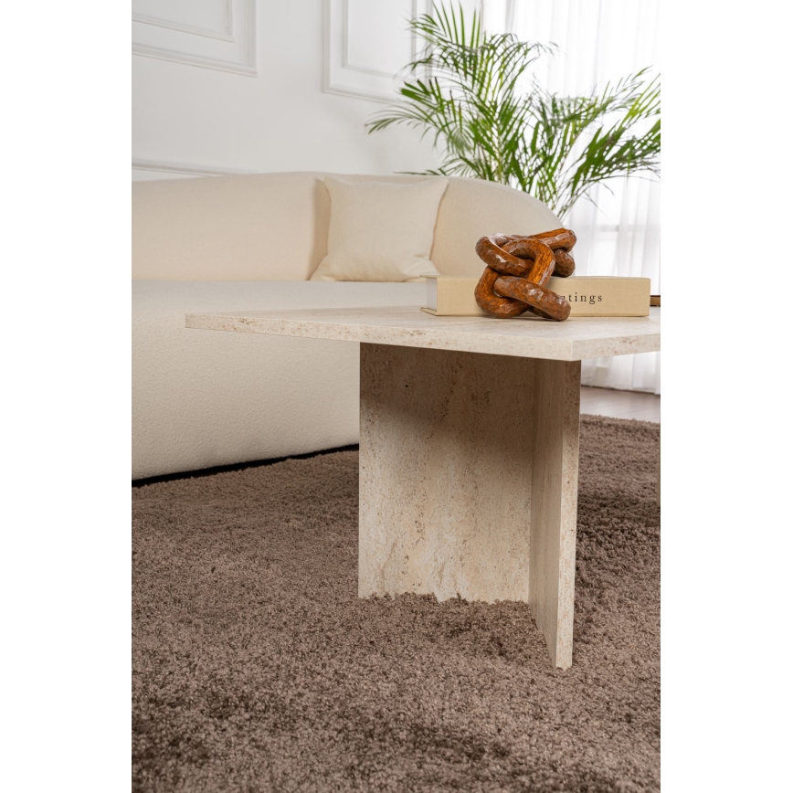Sofabord NEL 119x60 cm beige