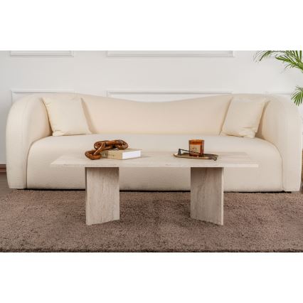 Sofabord NEL 119x60 cm beige