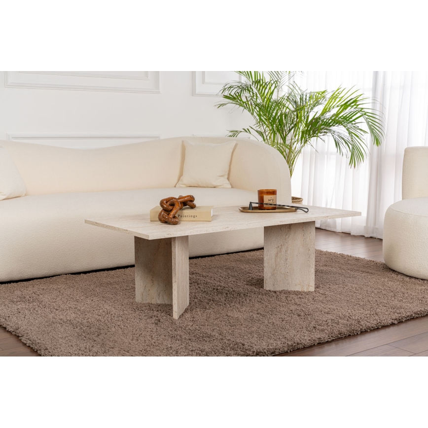 Sofabord NEL 119x60 cm beige