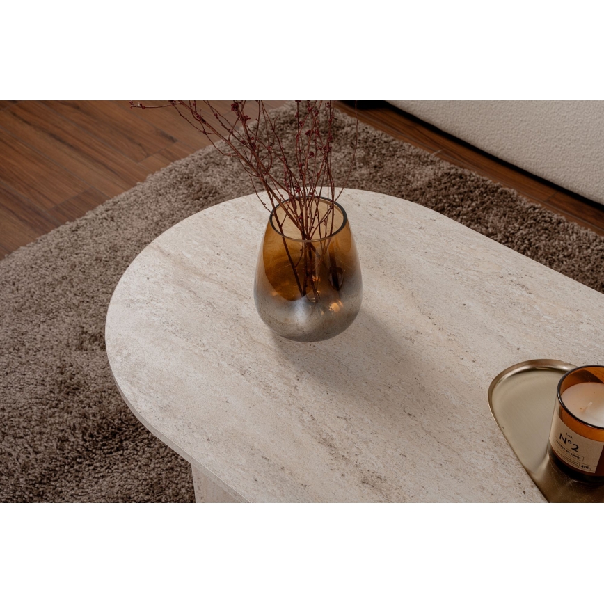Sofabord NEL 119x60 cm travertin