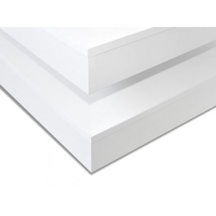 Sofabord NENANI 34x70 cm hvid/eg wotan
