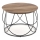 Sofabord NUBIRA 41x60 cm sort/brun