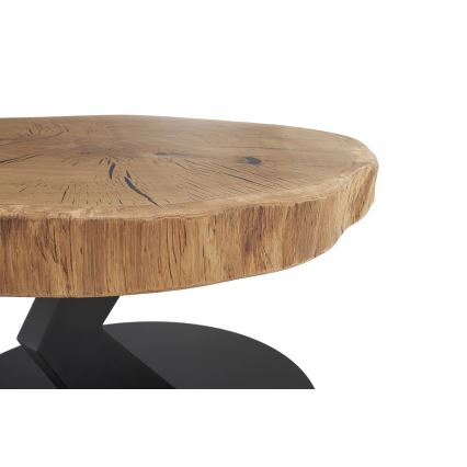 Sofabord ODIN Ø 75 cm eg/sort