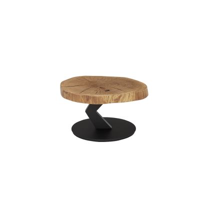 Sofabord ODIN Ø 75 cm eg/sort