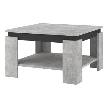 Sofabord OLAF, grå beton/antracit