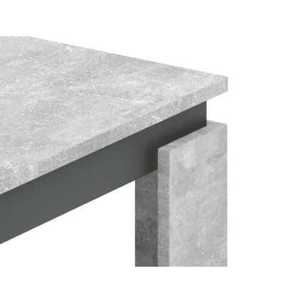 Sofabord OLAF, grå beton/antracit