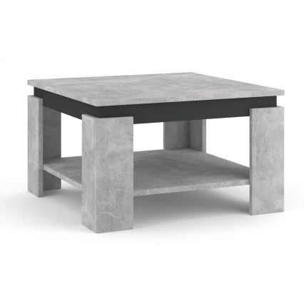Sofabord OLAF, grå beton/antracit