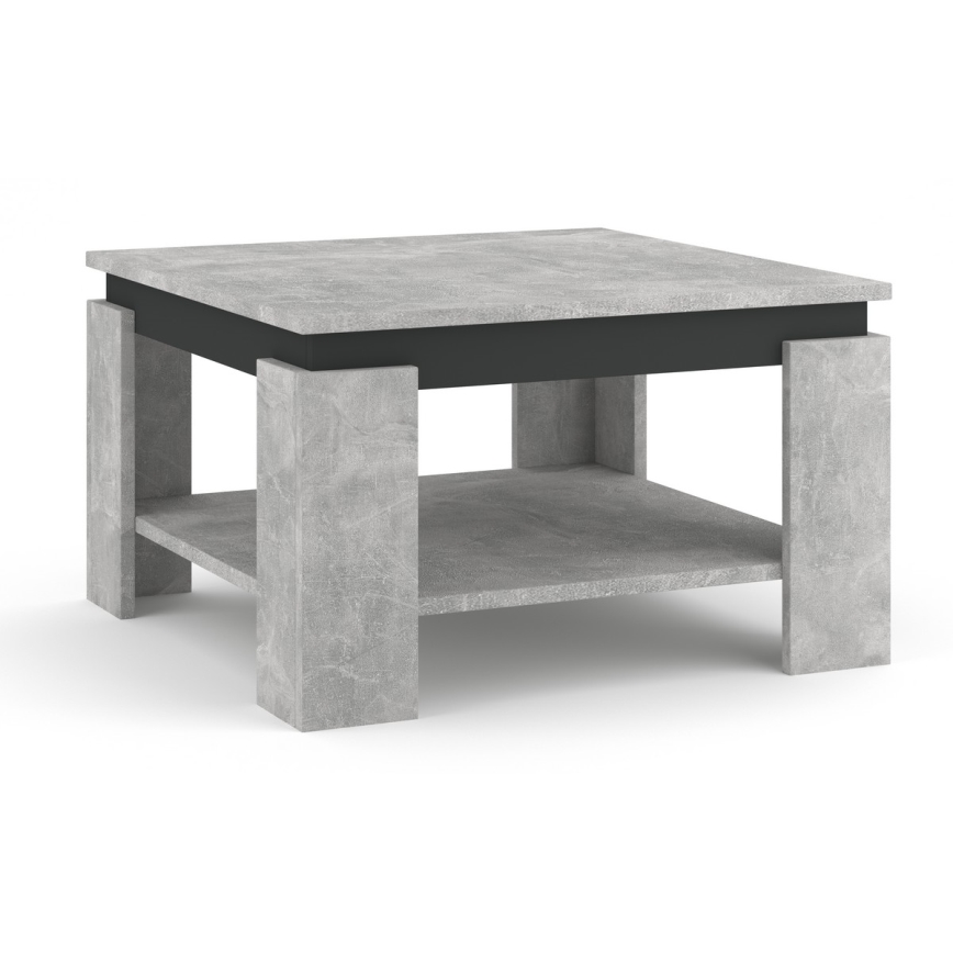 Sofabord OLAF, grå beton/antracit