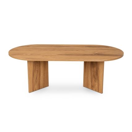 Sofabord OVAL 60x120 cm brun