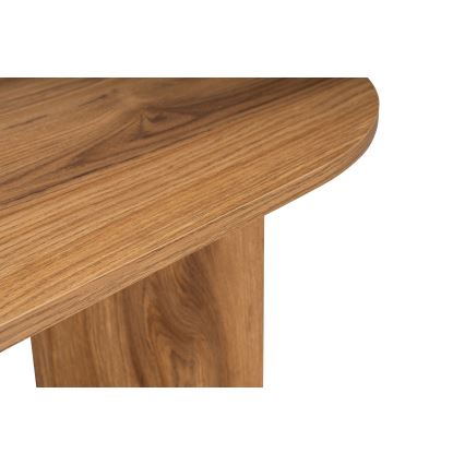 Sofabord OVAL 60x120 cm brun