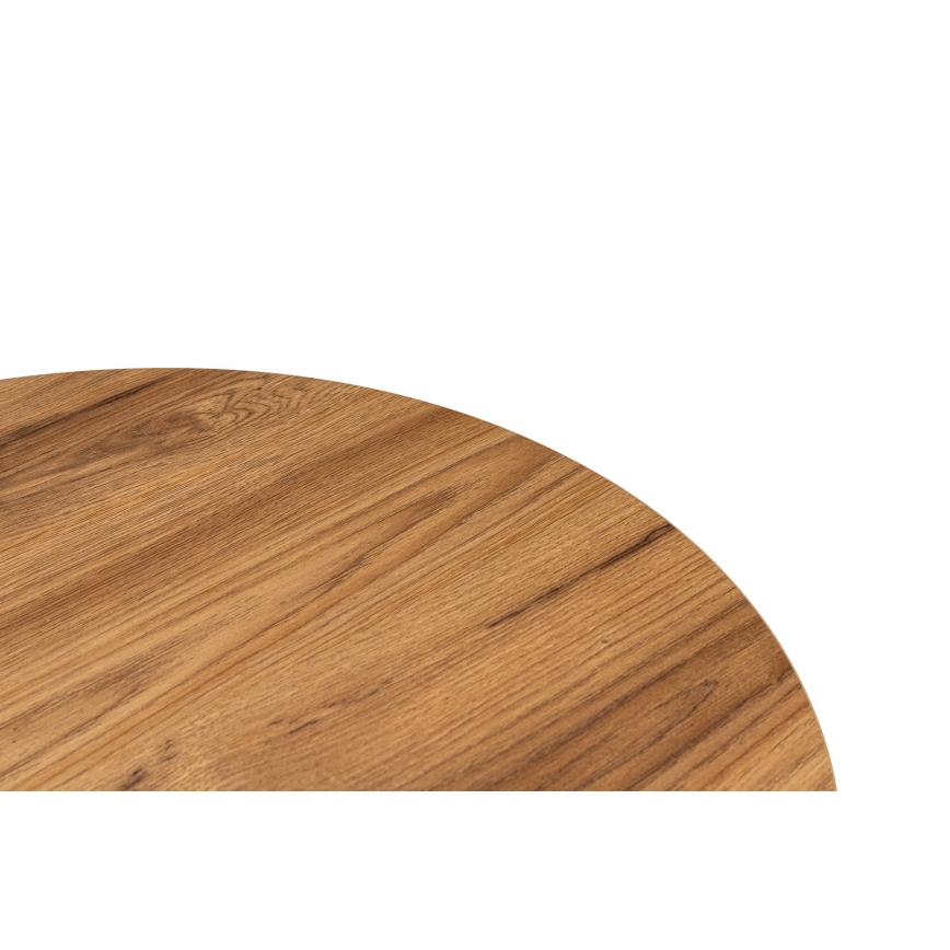 Sofabord OVAL 60x120 cm brun