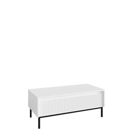 Sofabord OZMI 100x40 cm hvid