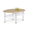 Sofabord PLURIO sonoma-eg/hvid