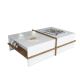 Sofabord PLUS 35x90 cm brun/hvid