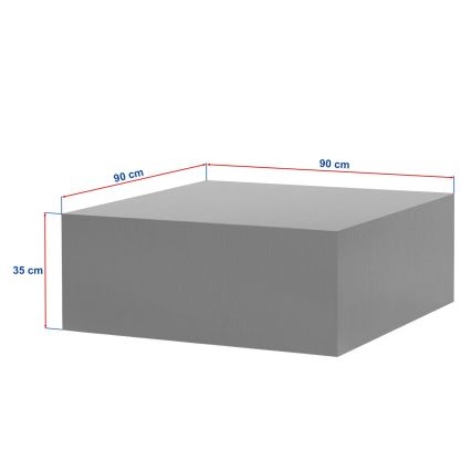 Sofabord PRIZMA 90x90 cm eg