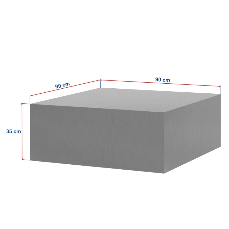 Sofabord PRIZMA 90x90 cm eg