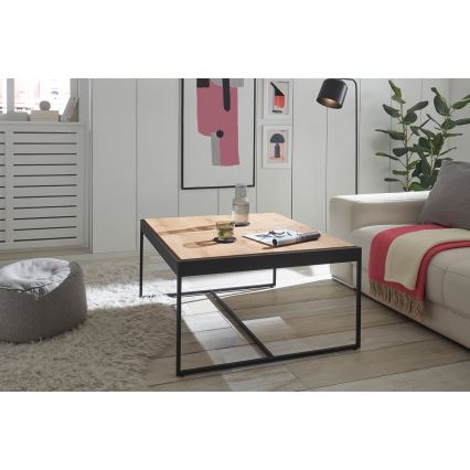 Sofabord PULSE 83x83 cm eg/sort