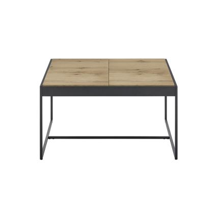 Sofabord PULSE 83x83 cm eg/sort