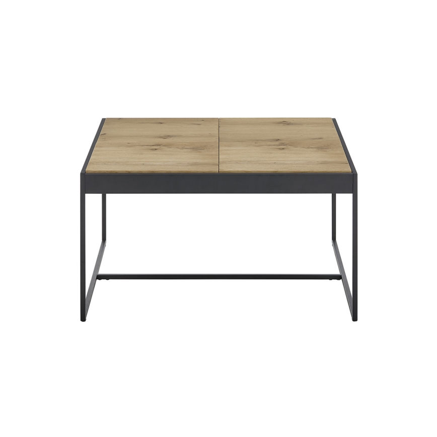 Sofabord PULSE 83x83 cm eg/sort