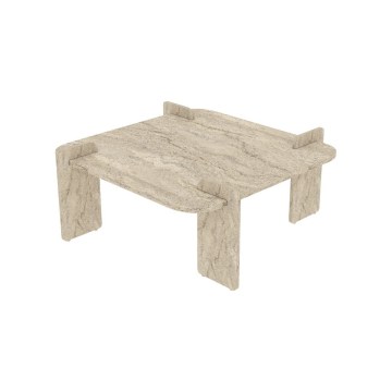 Sofabord PURO 90x90 cm beige