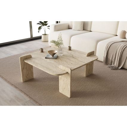 Sofabord PURO 90x90 cm beige