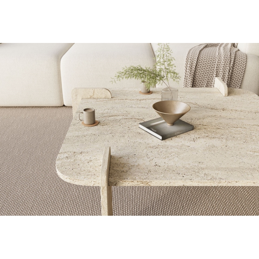 Sofabord PURO 90x90 cm beige