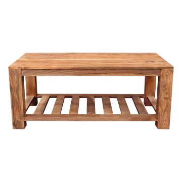 Sofabord RAMI 110x60 cm massivt træ/rosentræ