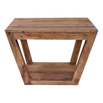Sofabord RAMI 60x60 cm massivt træ/rosentræ