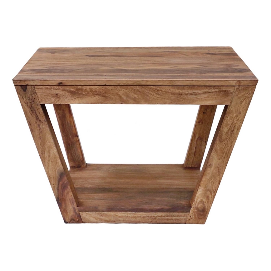 Sofabord RAMI 60x60 cm massivt træ/rosentræ