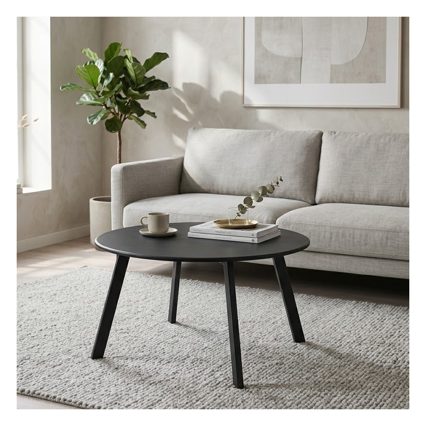 Sofabord REVE 40x70 cm sort