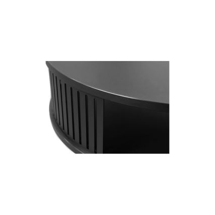 Sofabord ROENNI 44x75 cm sort/hvid