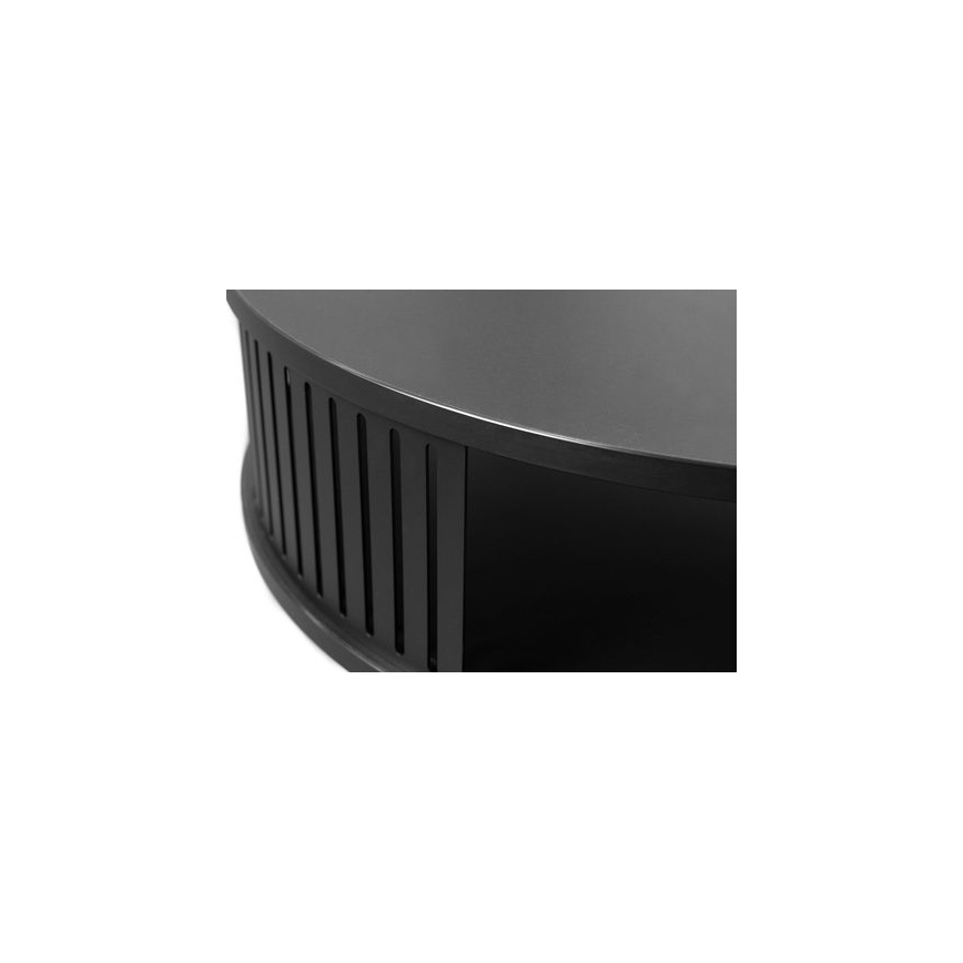 Sofabord ROENNI 44x75 cm sort/hvid