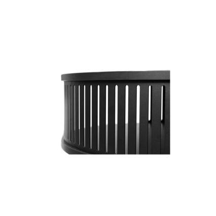 Sofabord ROENNI 44x75 cm sort/hvid